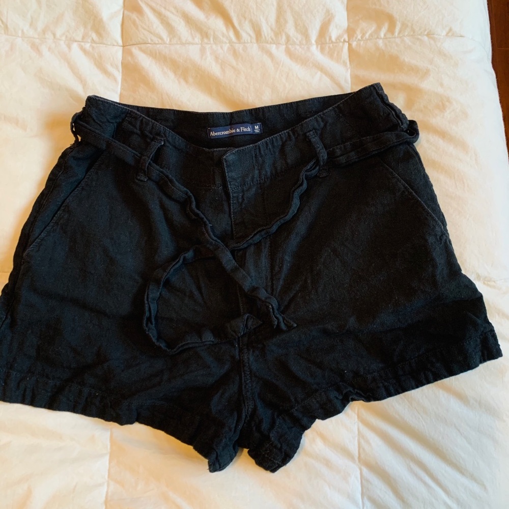 A&F linen shorts